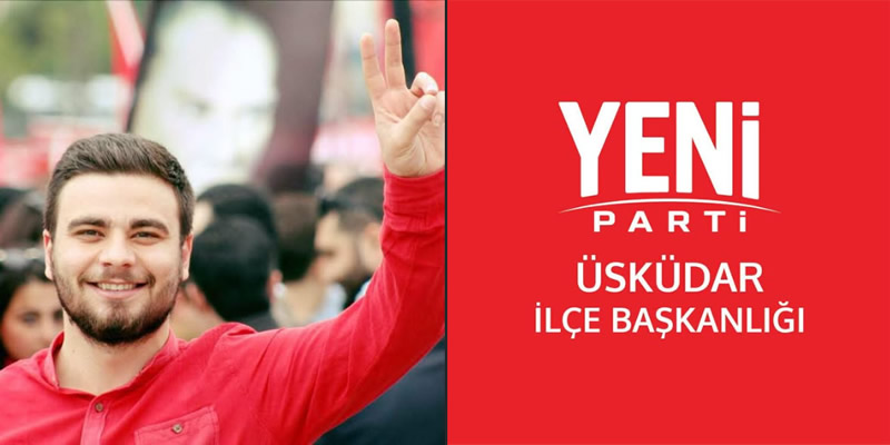 Cumhuriyet Halk Partisi Üsküdar İlçe Başkanı Berk Tütüncü ilçe başkanlığı görevinden istifa etti.