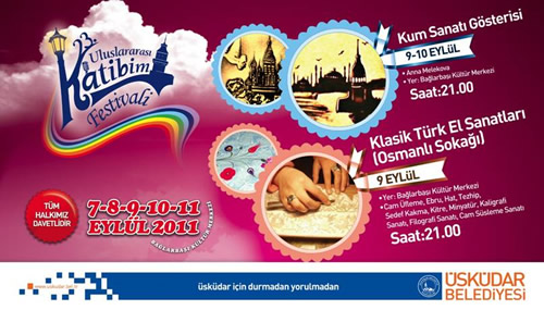 23. Uluslararas Katibim Kltr ve Sanat enlii, bugn saat 18.00'de, skdar Belediye Bakan Mustafa Kara'nn, sanatlar, sivil toplum rgtleri ve skdar halk ile yapaca, yaklak 5 bin kiinin katlaca yryle balayacak.