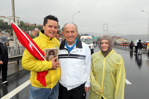 33. Avrasya Maratonu'na yal havaya ramen stanbullular youn ilgi gsterdi