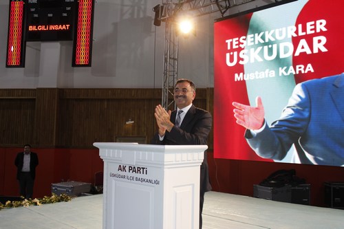 6. Dnem skdar Belediye Bakan Mustafa Kara'ya Teekkr Program