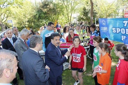 skdar Belediyesi tarafndan dzenlenen skdar 7'nci Spor Oyunlar balad