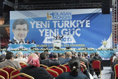 AK Parti skdar 5. Olaan Kongresi'nden Kareler