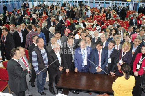AK Parti skdar 5. Olaan Kongresi'nden Kareler
