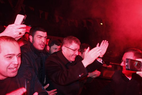 Hilmi Trkmen skdar'da gvde gsterisi yapt