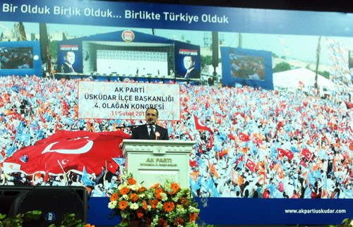 AK Parti skdar le Bakanl 4. Olaan Kongresi'nden kareler