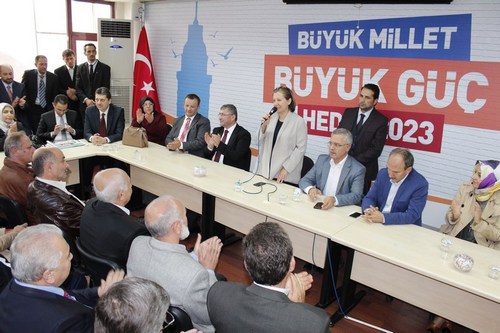 AK Parti skdar Kurban Bayram bayramlama merasimi 2014