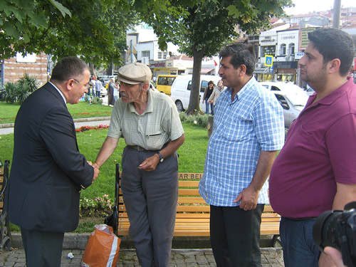 Ak Parti skdar semen bilgilendirmesi yapt