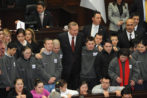 Babakan Erdoan, baarl sporcular dllendirdi