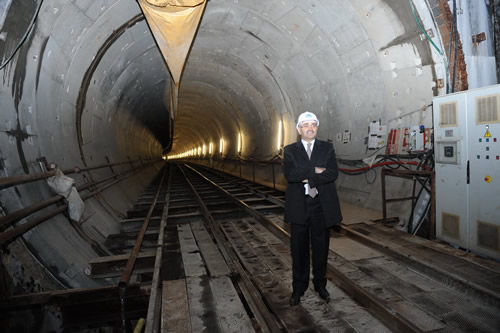 Bakan Mustafa Kara, Marmaray'n kalbine indi