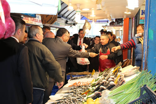 'armz skdar' projesi hayata geti, skdar esnafna can suyu verildi