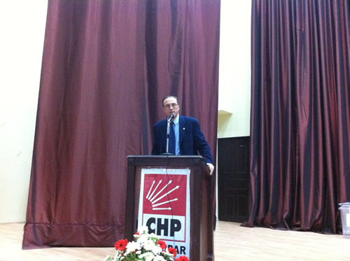 CHP skdar le Bakanl 9. Olaan Genel Kongresi Haydarpaa Lisesi Kongre Salonu