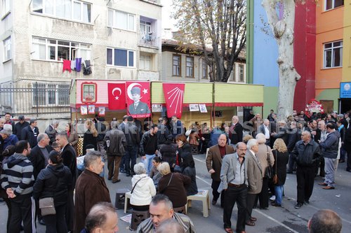 CHP 1987'den sonra ilk defa eilim yoklamas yapt