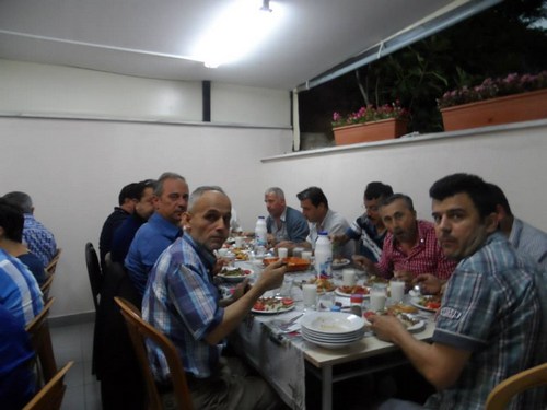 Cide Souksu Dernei geleneksel ramazan ay iftar yapld