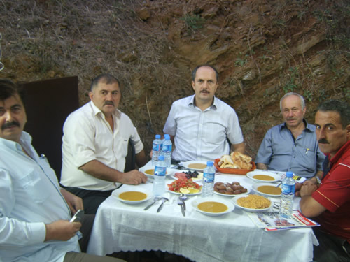 Cide Souksulular iftarda bir araya geldi