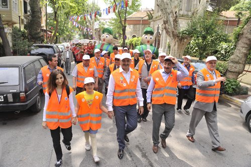 Dnya evre Gnllleri skdar Kuzguncuk Bostan'nda Bir Araya Geldi