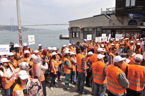 Dnya evre Gnllleri skdar Kuzguncuk Bostan'nda Bir Araya Geldi