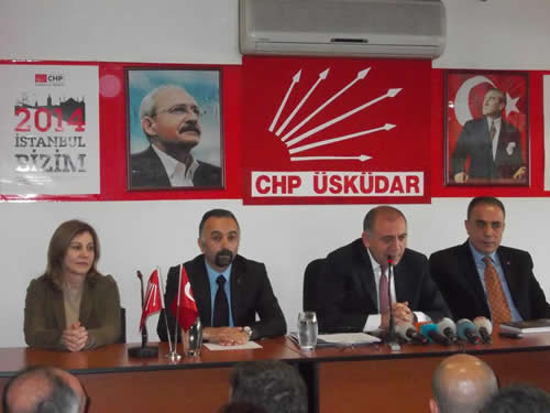 Grsel Tekin CHP skdar le binasn ziyaret etti