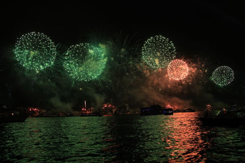 stanbul Boaz'nda Muhteem Cumhuriyet Bayram Kutlamalar