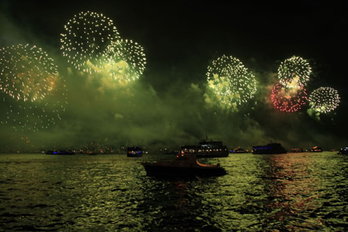 stanbul Boaz'nda Muhteem Cumhuriyet Bayram Kutlamalar