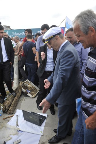 stanbul Boaz'nda Temizlik almalar skdar'dan Balad