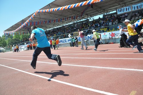 9. zel Sporcular Atletizm Yarmalar balad