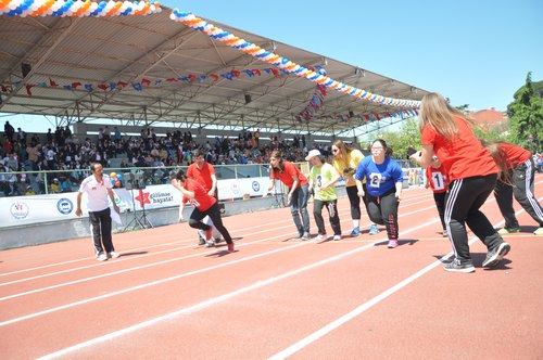 9. zel Sporcular Atletizm Yarmalar balad