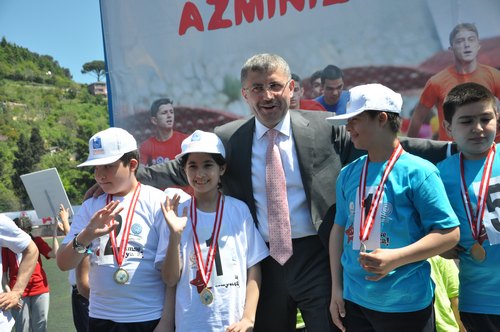 9. zel Sporcular Atletizm Yarmalar balad