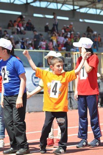 9. zel Sporcular Atletizm Yarmalar balad