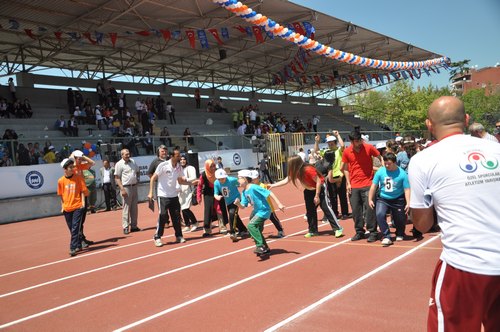 9. zel Sporcular Atletizm Yarmalar balad