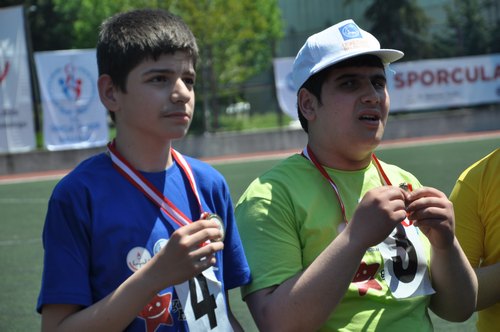 9. zel Sporcular Atletizm Yarmalar balad