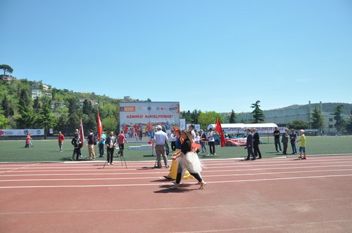 9. zel Sporcular Atletizm Yarmalar balad