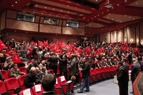 MHP Genel Bakan Devlet Baheli, skdar'da dzenlenen Meclis yesi tantm programna katld