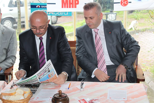 MHP skdar esnaf ziyaretleri devam ediyor