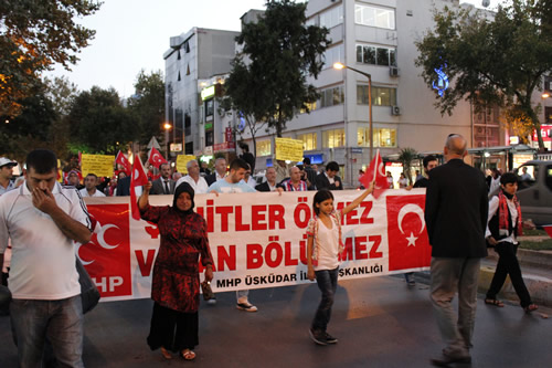 MHP skdar'n ''Trkiye Uyuma ehidine Sahip k'' yry