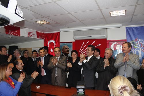 BB Aday Aday Mustafa Sargl, CHP skdar le Binasn Ziyaret Etti