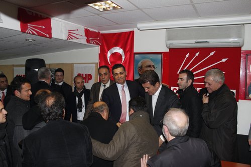 BB Aday Aday Mustafa Sargl, CHP skdar le Binasn Ziyaret Etti