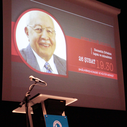 Prof. Dr. Necmettin Erbakan' Anma Program