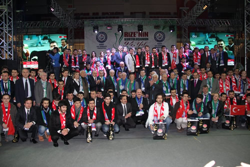 Rize'nin dman igalinden kurtuluunun 94. yldnm skdar'da kutland