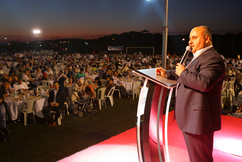 mraniye Belediye Personeli iftar sofrasnda bulutu