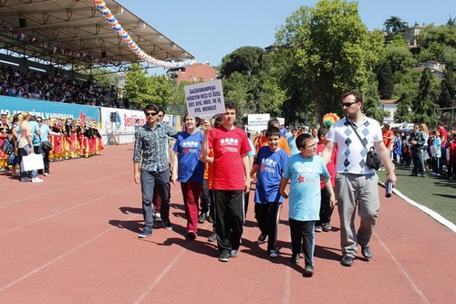 8. Ulusal zel Sporcular Atletizm enlii al treni