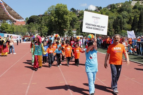 8. Ulusal zel Sporcular Atletizm enlii al treni