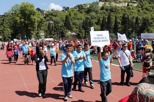 8. Ulusal zel Sporcular Atletizm enlii al treni