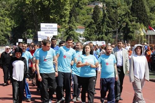 8. Ulusal zel Sporcular Atletizm enlii al treni