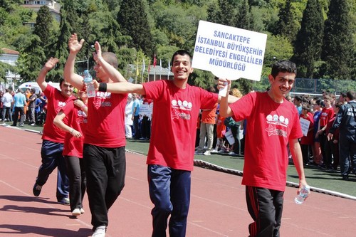 8. Ulusal zel Sporcular Atletizm enlii al treni