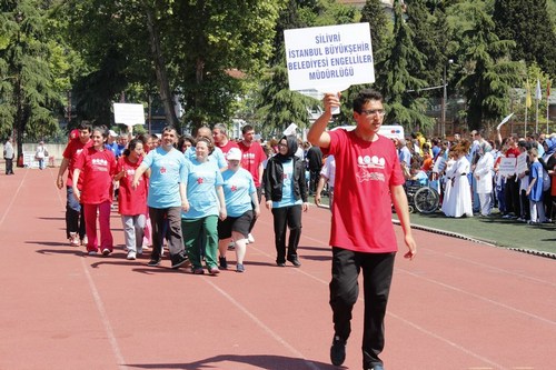 8. Ulusal zel Sporcular Atletizm enlii al treni