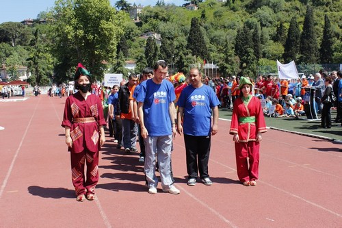 8. Ulusal zel Sporcular Atletizm enlii al treni