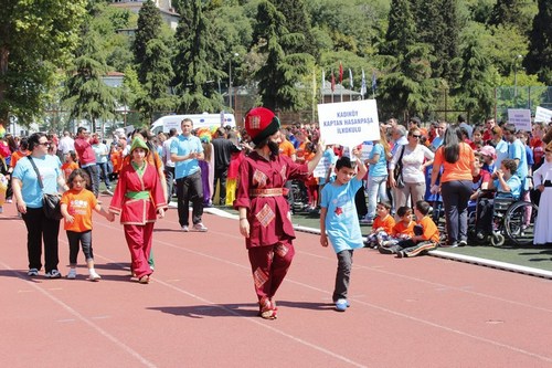 8. Ulusal zel Sporcular Atletizm enlii al treni