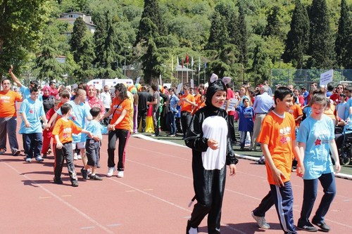 8. Ulusal zel Sporcular Atletizm enlii al treni