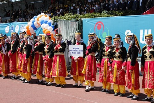 8. Ulusal zel Sporcular Atletizm enlii al treni