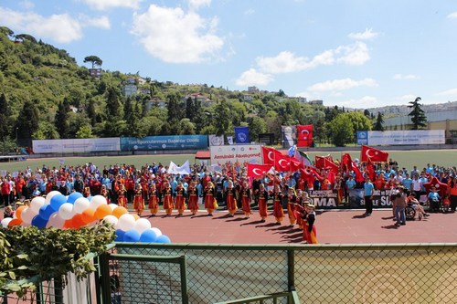 8. Ulusal zel Sporcular Atletizm enlii al treni